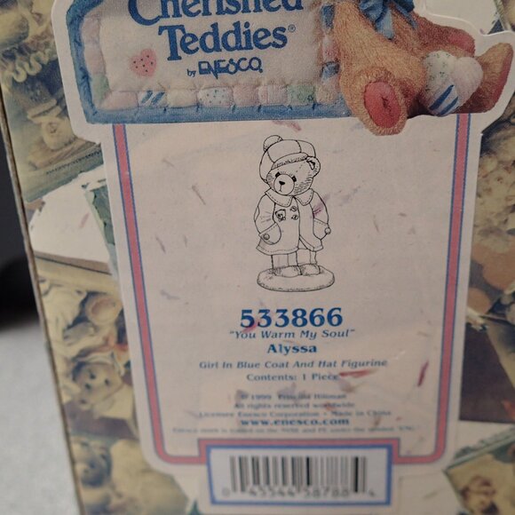 Cherished Teddies Alyssa "You Warm My Soul" - Picture 6 of 6